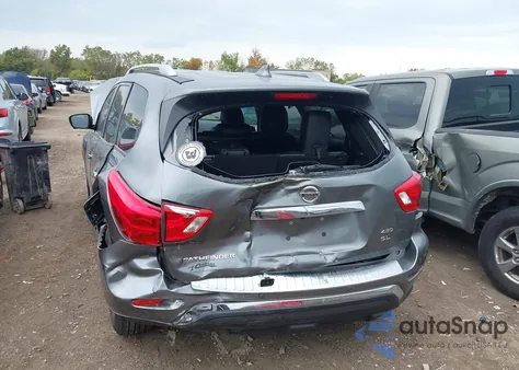 2020 Nissan Pathfinder Sl 4Wd from USA, damaged, VIN 5N1DR2CM7LC633742